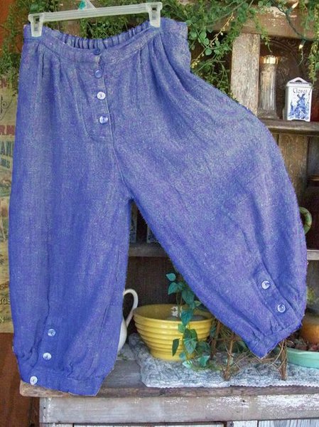 

Solid Casual Pants, Apricot, Pants
