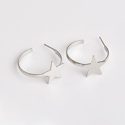 

Women Fashion Elegant Date Holiday Earrings, Silver, Earrings