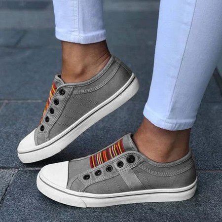 

Hollow-Out Casual Flats, Coffee, Athletic & Casual Shoes