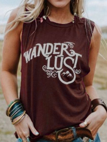 

zolucky Women Casual Tops Tunic Tanks Vest, Wine red, Tank Top