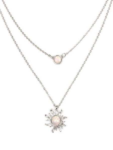 

Necklace, Silver, Necklaces