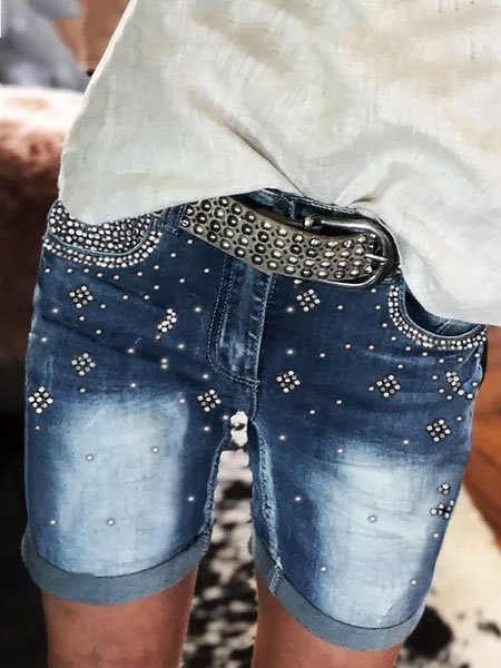 

Denim Pantaloni, Blu intenso, Bottoms