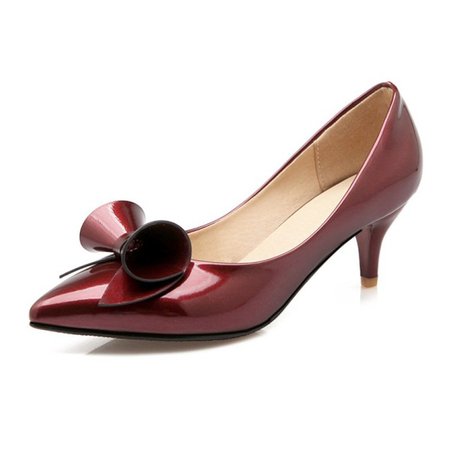 

Daily Elegant Bowknot Date Pumps, Red, Pumps