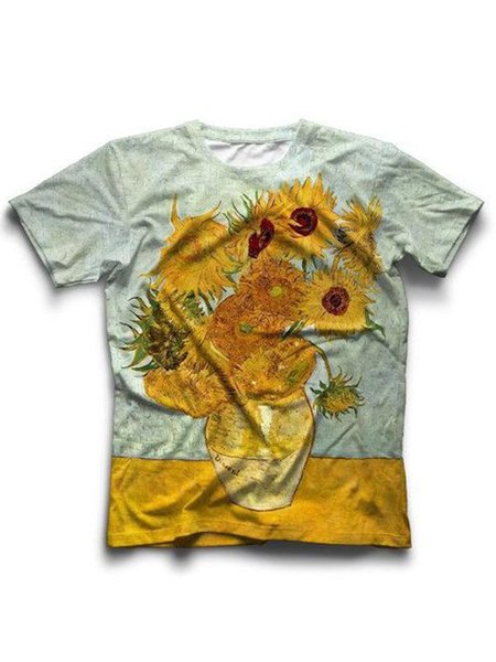 

Women Gray Floral Vintage Shirts & Tops, T-Shirts