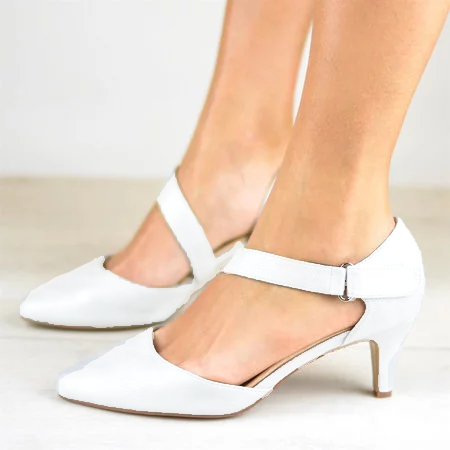 

Sandali 2019 Nuovo Stile Fibbia, Bianco, Sandals