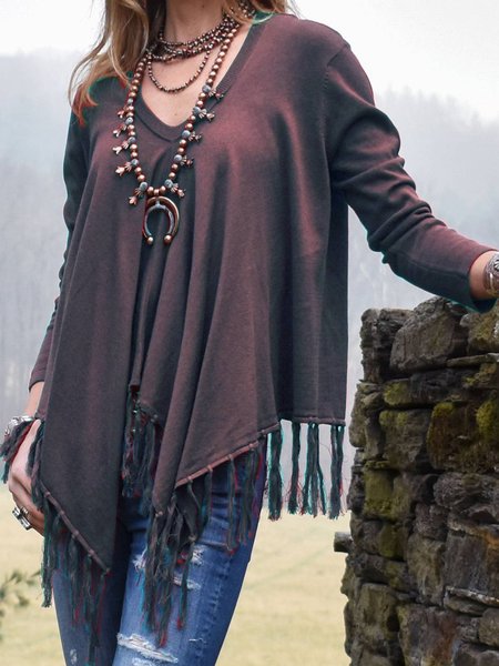 

Cotton Casual Shirts & Tops, Deep grey, Blouses & Shirts