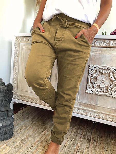 

Casual Pants, Khaki, Pants