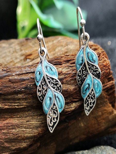 

Silver Alloy Vintage Earrings, Earrings