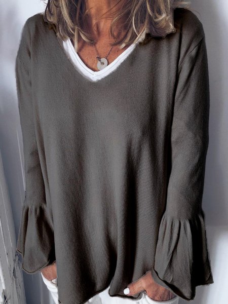 

Camicetta & Top Casuale Cottone, Nero, T-Shirts