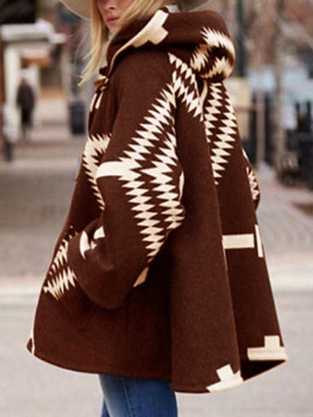 

Cappotto Nero Maniche Lunghe Vintage, Cachi, overcoat