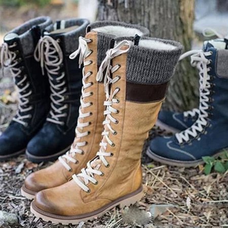 

Daily Vintage Soft Waterproof Snowboots, Tan, Clearance5