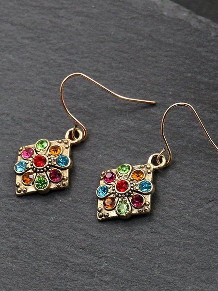 As Picture Alloy Casual Earrings, Earrings