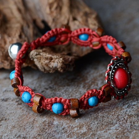 

Red Vintage Bracelets, Winter Clearance