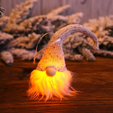 

Decorazione Pendente illuminata per Albero da Natale, Beige, Accessories