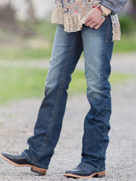 

Blue Denim Vintage Pants, Jeans