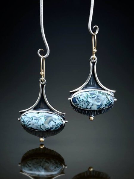 

Vintage Earrings, Silver, Earrings
