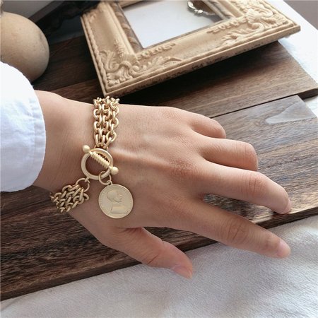 

Golden Alloy Vintage Bracelets, Winter Clearance