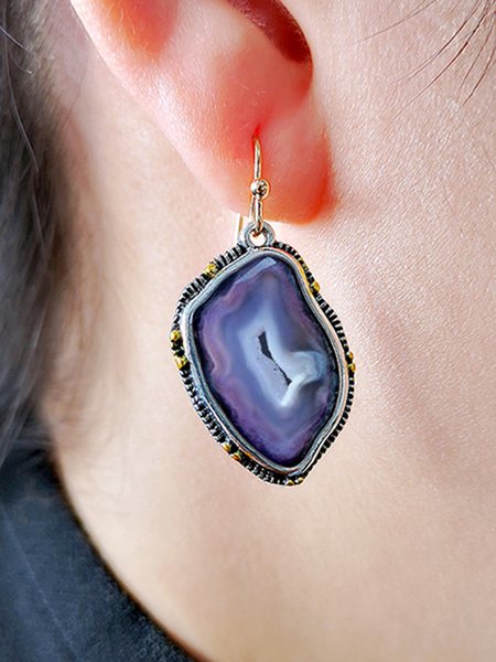 

Vintage Earrings, Purple, Earrings