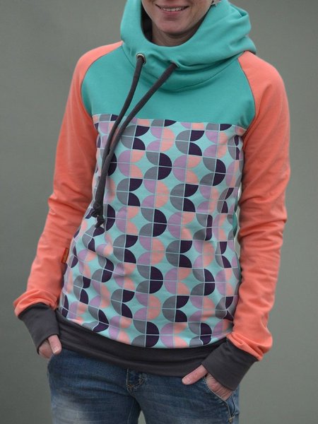 

Orange Floral Hoodie Casual Printed Plus Size Sweatshirts, Hoodies & Sweatshirts