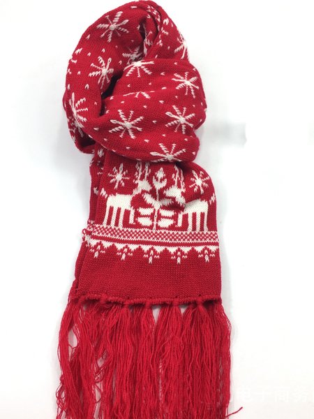 

Christmas Scarf, Red, Scarves & Gloves