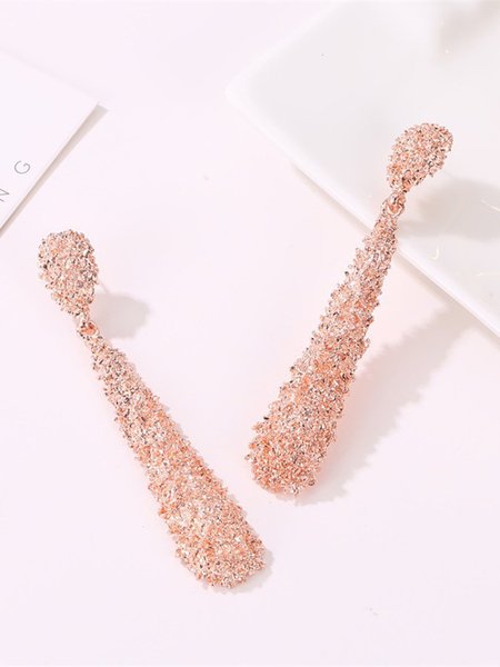

Alloy Earrings, Pink, Earrings