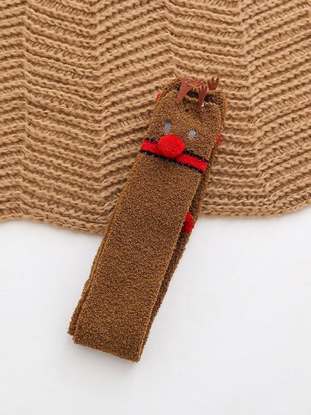 

Underwear & Socks, Brown, Socks