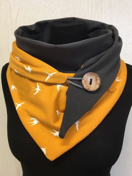 

Vintage Scarf, Yellow, 0