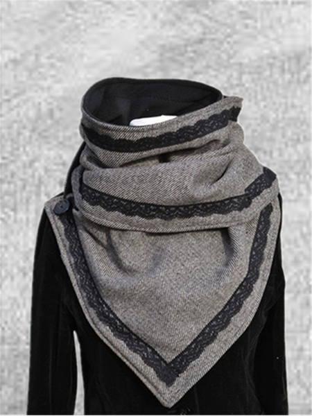 

Casual Vintage Basic Daily Classic Scarves & Shawls, Gray, Scarves & Gloves
