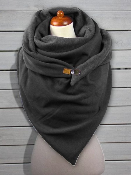Casual Warm Scarf, Deep gray, Scarves & Gloves
