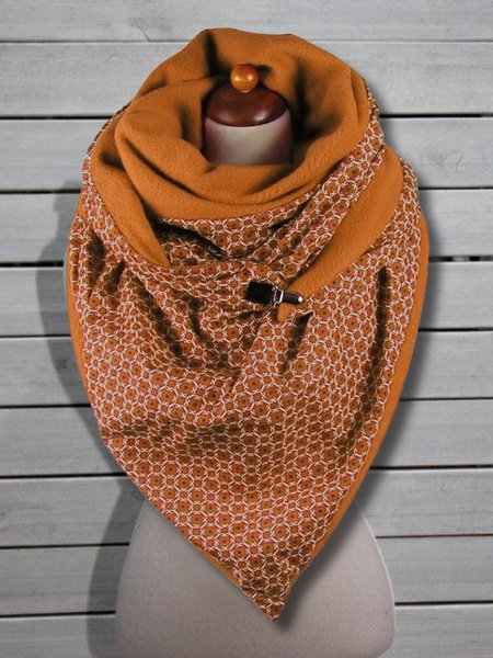 Casual Warm Scarf, Orange, Scarves & Gloves