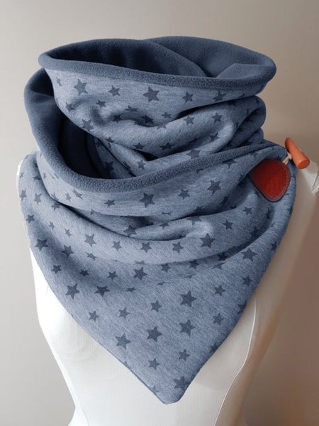 

Casual Warm Scarf, Blue, Echarpe