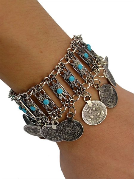 

Silver Vintage Alloy Bracelets, Winter Clearance