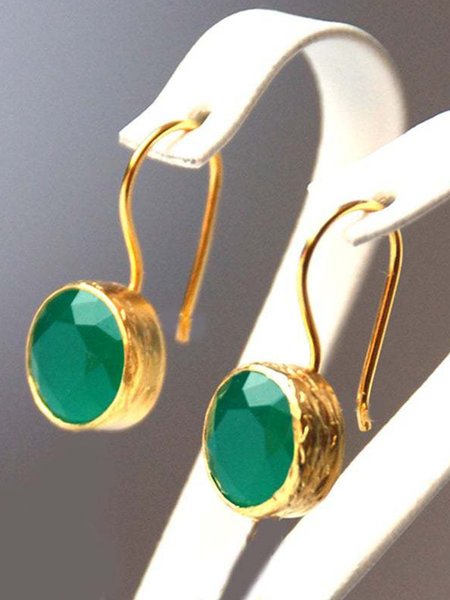 

Vintage Earrings, Green, Earrings