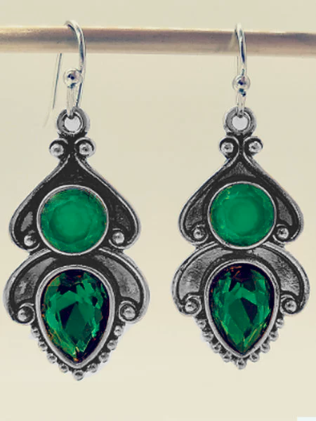 

Retro national Earrings, As picture, Earrings