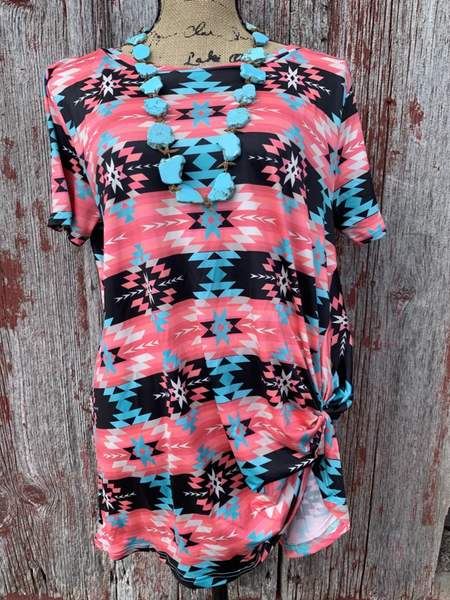 

Printed Casual Cotton-Blend Shirts & Tops, Pink, Auto-Clearance