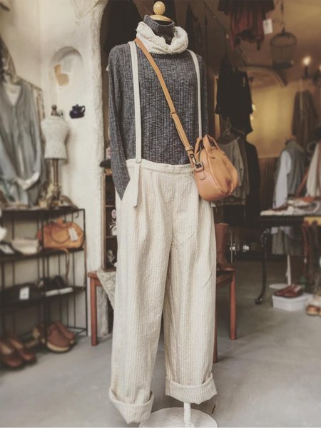 

Pantaloni Vintage a Righe Stampato taglia grande Casuale, Grigio chiaro, Jumpsuits