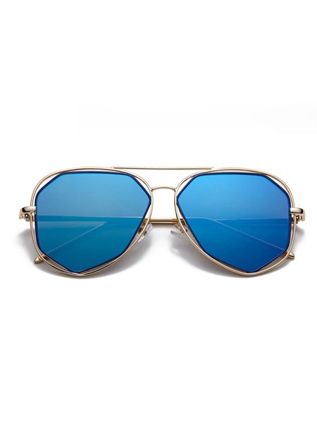 

Beach Holiday Date Elegant Glasses, Blue, Sunglasses
