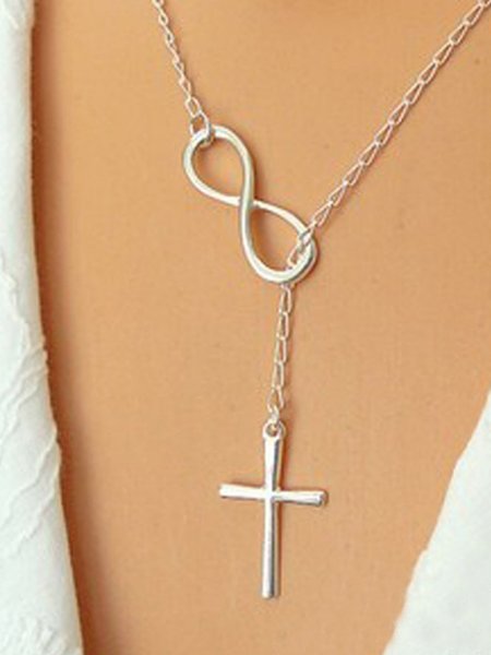 

JFN Silver Bowknot Necklace, Necklaces