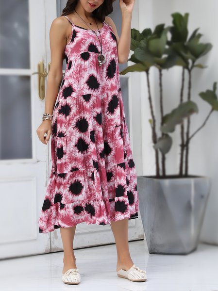 

Flower Floral-Print Holiday Dresses, P.M.C.T