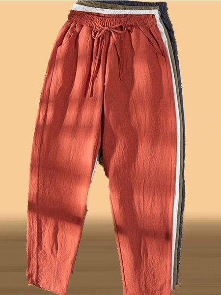 

Casual Cotton Pants, Rust, Pants
