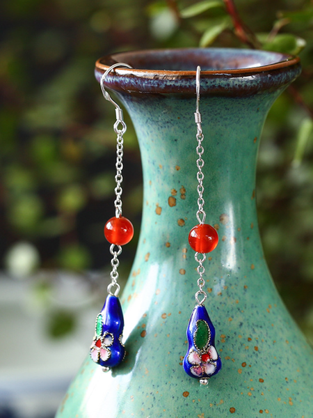 

Agate Vintage Earrings, Earrings