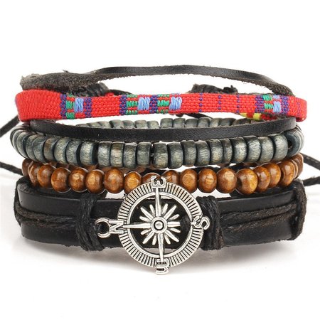 

Feather adjustable combination Bracelets, Color2, Jewelry
