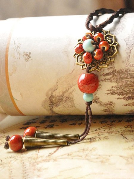 

Red Vintage Necklaces, Necklaces