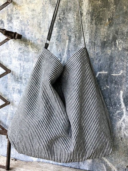 

Stripe Linen Casual Women's Bags, Bags