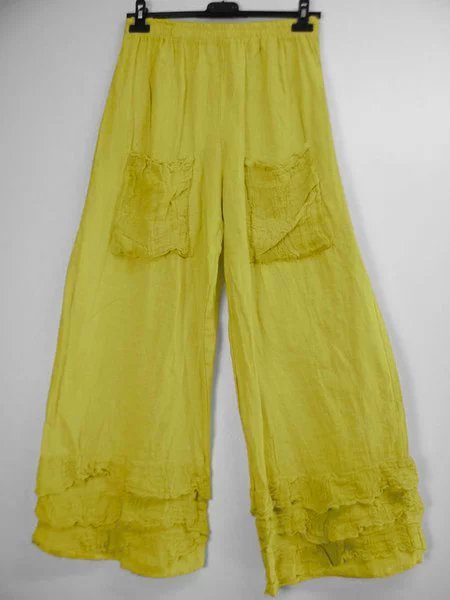 

zolucky Casual Pockets Pants, Green, Pants