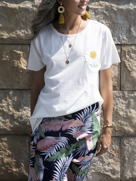 

Off White Simple Shift Shirts & Tops, Tops