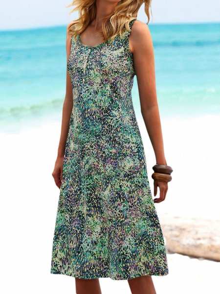 

Abito Donna, Verde, Dresses