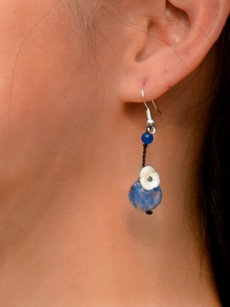 

Earrings, Royal blue, Earrings