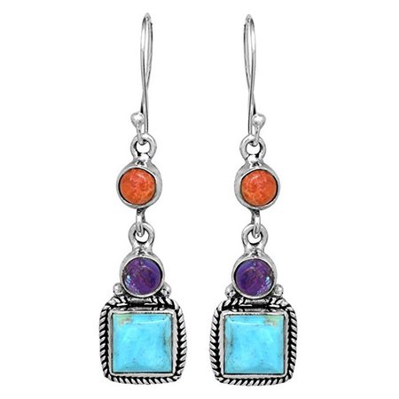 

Orecchini Vintage Turchese, Blu, Earring