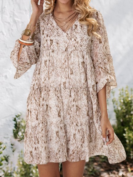 

Abito Bohemian, Caffè chiaro, Dresses